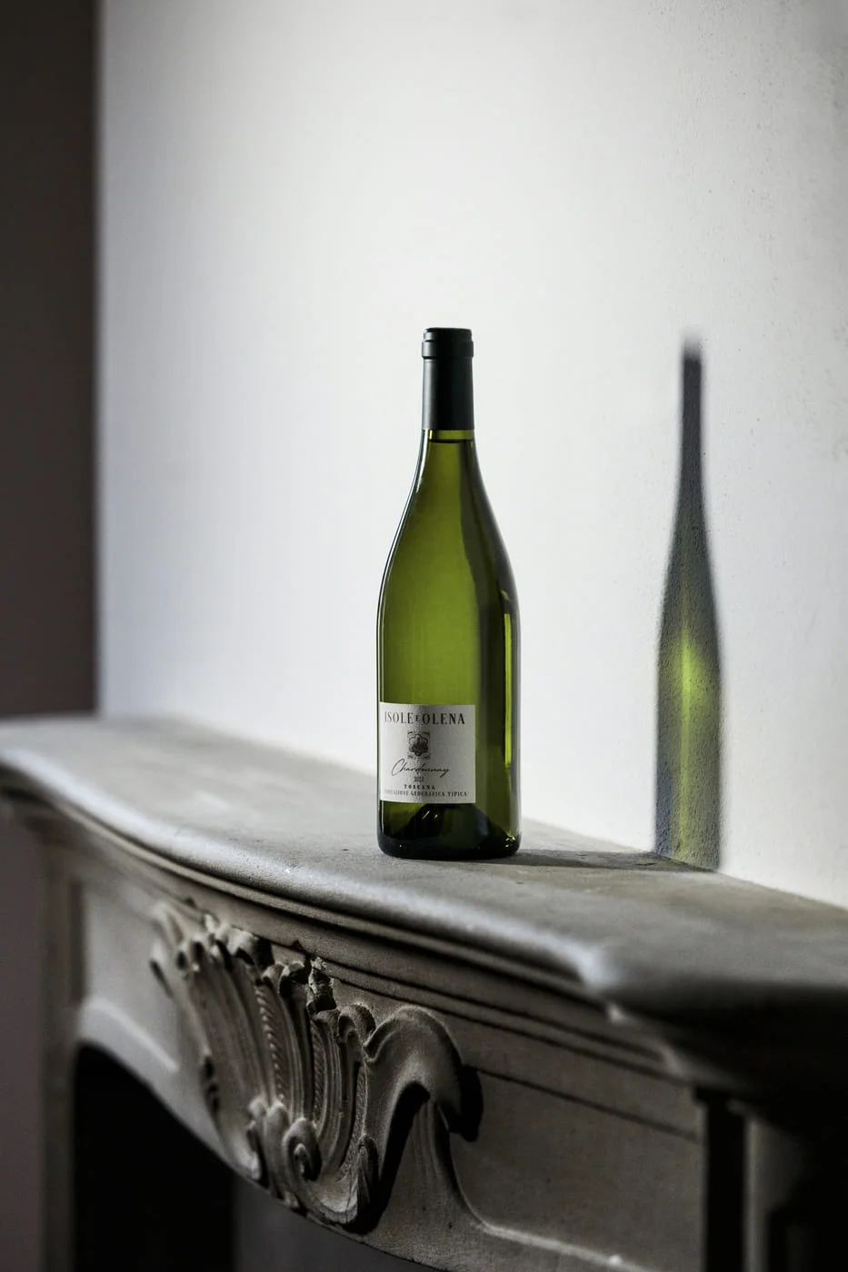 Bottle of Chardonnay Isole e Olena