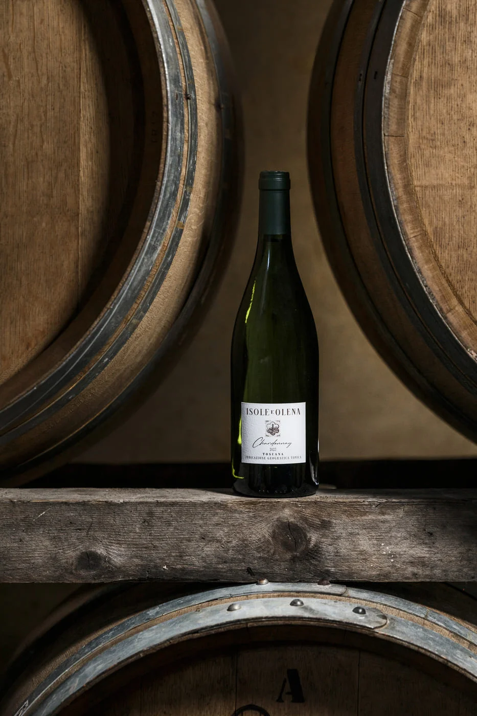 Bottle of Chardonnay Isole e Olena