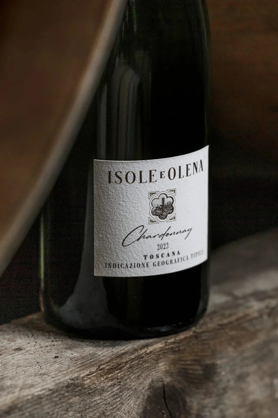 Bottle of Chardonnay Isole e Olena
