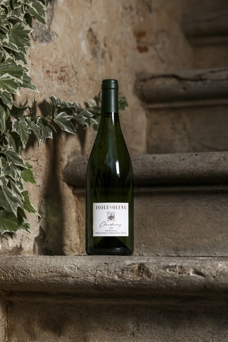 Bottle of Chardonnay Isole e Olena
