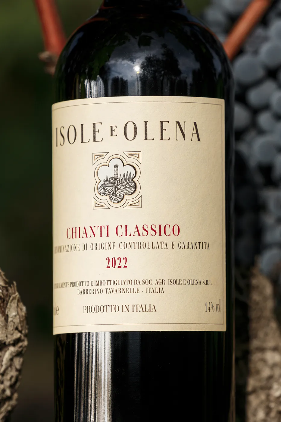 Bottiglia di Chianti Classico Isole e Olena
